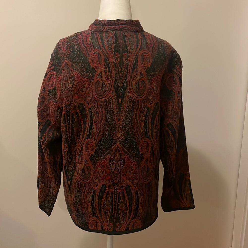 Flashback Tapestry Jacket Size Large - image 3